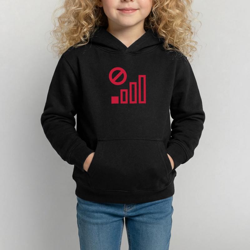 Coverage poor cellular connection Kids Hoodie