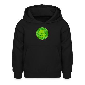 I came saw forget - Kinder Hoodie - Schwarz - Vorne - AI Model Kid Female (0cm)