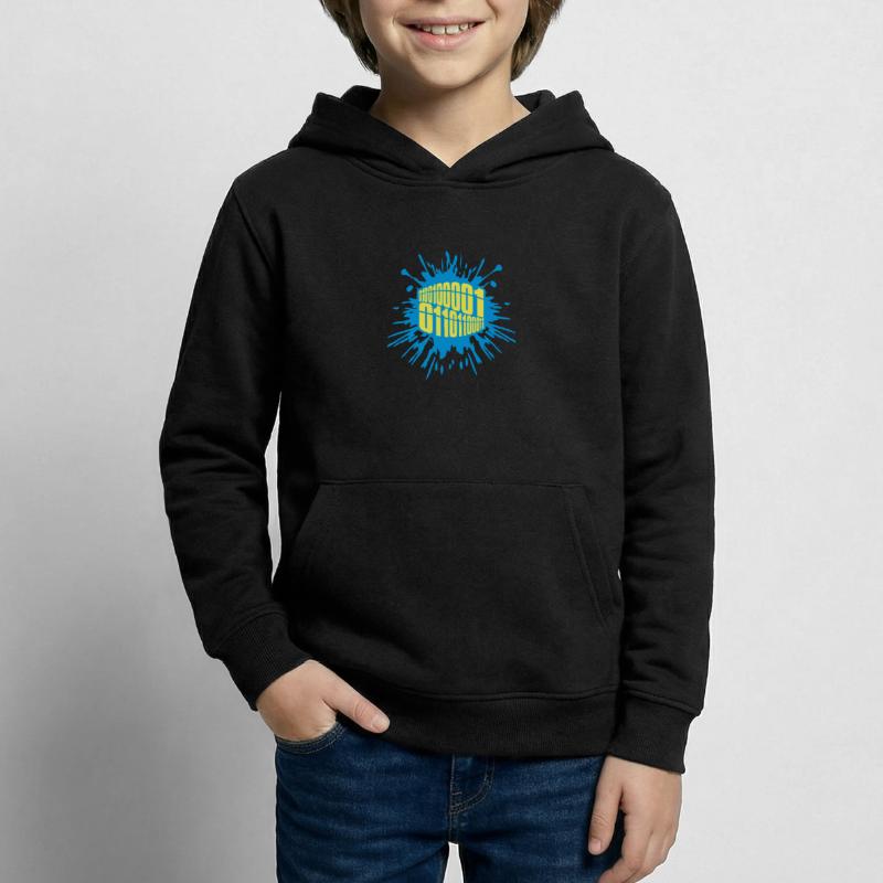 Binary Code Program Language Kids Hoodie