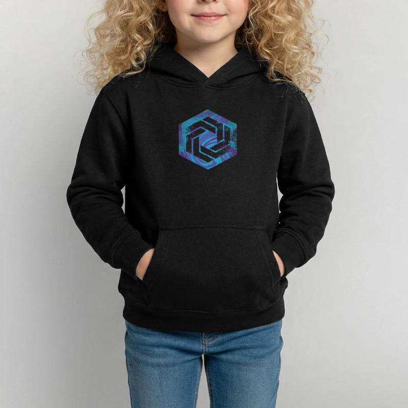 Hexagon-Programmierung Programmierer Codierung geometrisch Kinder Hoodie