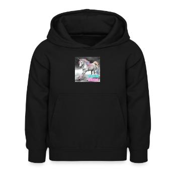 TEAM Bride - Junggesellinenabschied - Kinder Hoodie - Schwarz - Vorne - AI Model Kid Female (0cm)