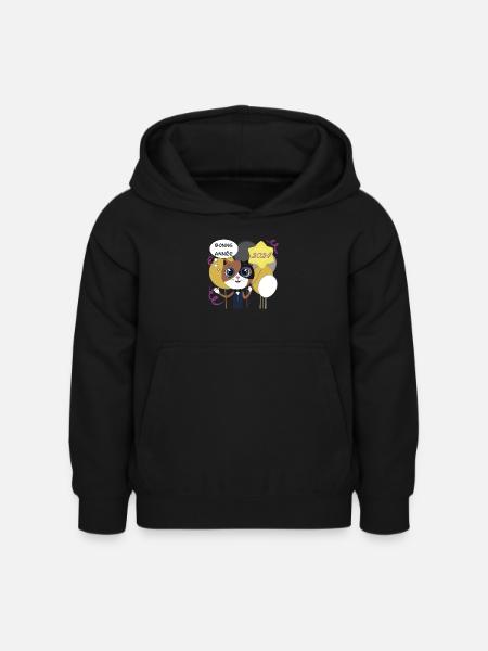 Sylvestre - Sweat à capuche Enfant - noir