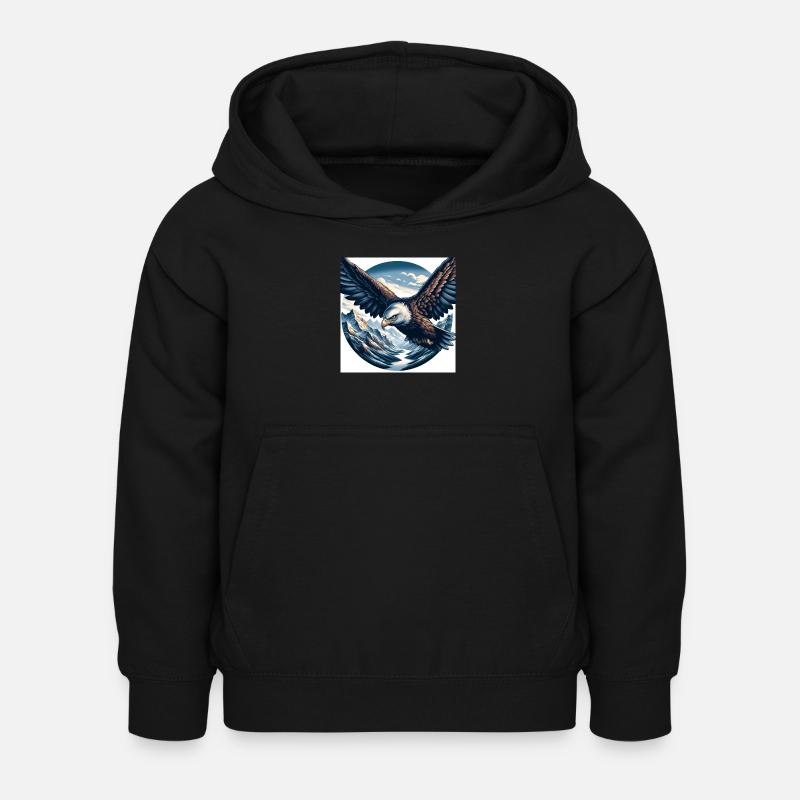 Aigle - Sweat à capuche Enfant - noir