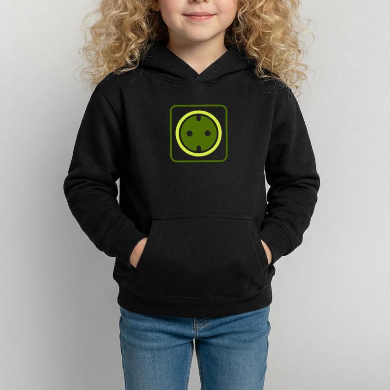 Socket icon icon Kids Hoodie
