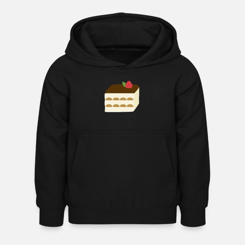 Tiramisu - Sweat à capuche Enfant - noir