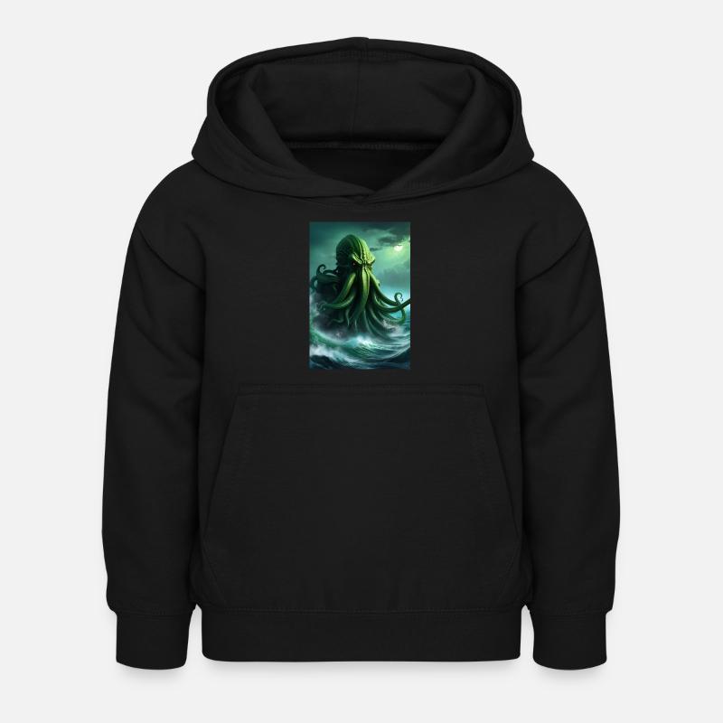 Cthulhu - Sweat à capuche Enfant - noir