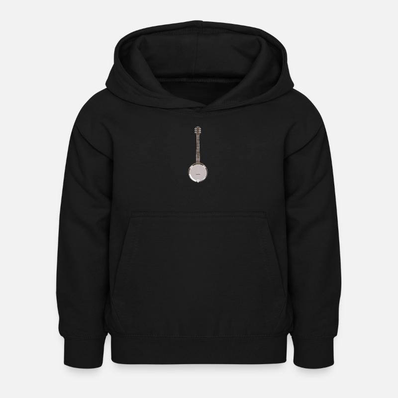 Banjo - Banjo simple - Sweat à capuche Enfant - noir