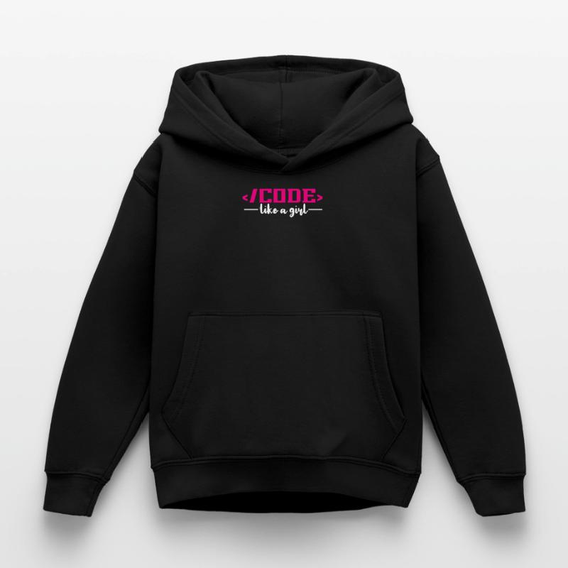 Codierung Programmierung Informatik Kinder Hoodie