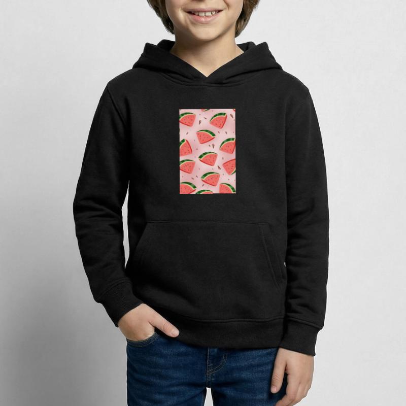 Tranches de pastèque Sweat à capuche Enfant