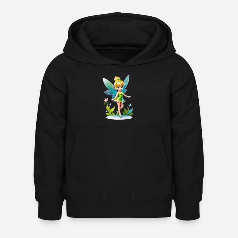Petite Fée 11 - Sweat à capuche Enfant - noir