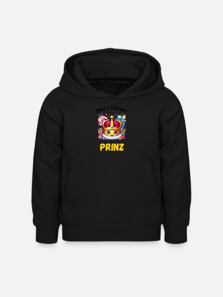 Geschenk für Omas - Kinder Hoodie - Schwarz