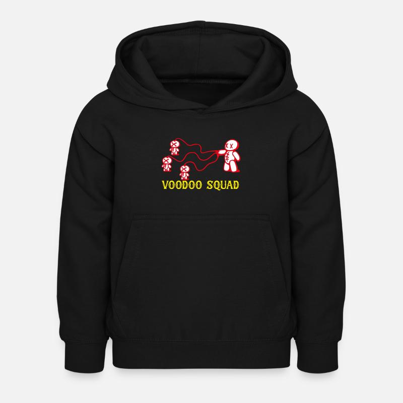 Voodoo Squad - Kinder Hoodie - Schwarz