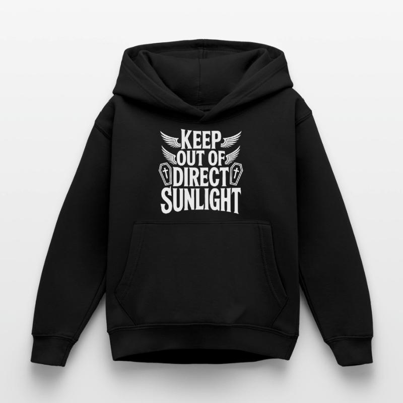 Keep out of direct sunlight! Vampire Goth Emo Kids Hoodie