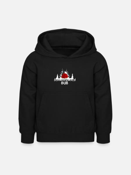 Bub ,schwarzwald ,Jäger,wald,schwarzwald bub - Kinder Hoodie - Schwarz