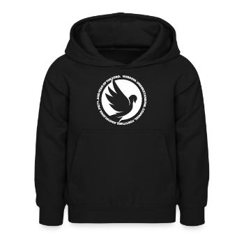 Die 7 Gaben des Heiligen Geistes – Christlich - Kinder Hoodie - Schwarz - Vorne - AI Model Kid Female (0cm)