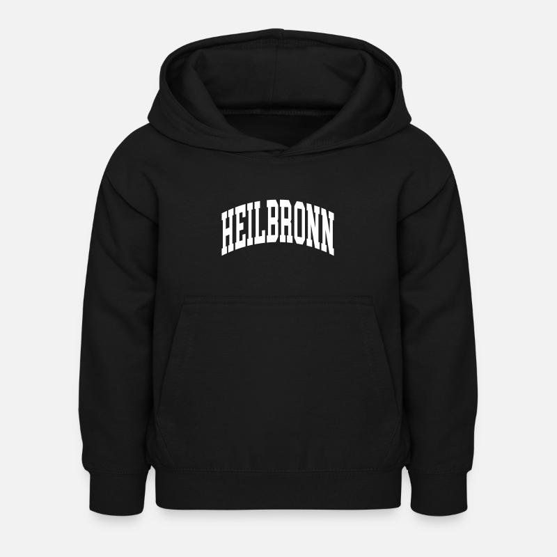 Heilbronn - Sweat à capuche Enfant - noir
