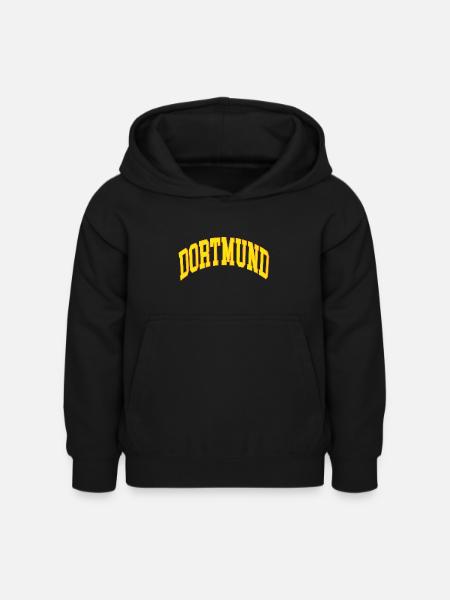 Dortmund - Kinder Hoodie - Schwarz