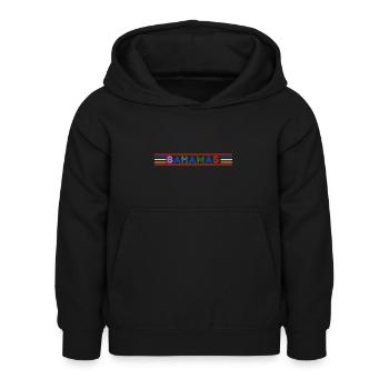 BAHAMAS - Sweat à capuche Enfant - noir - Devant - AI Model Kid Female (0cm)
