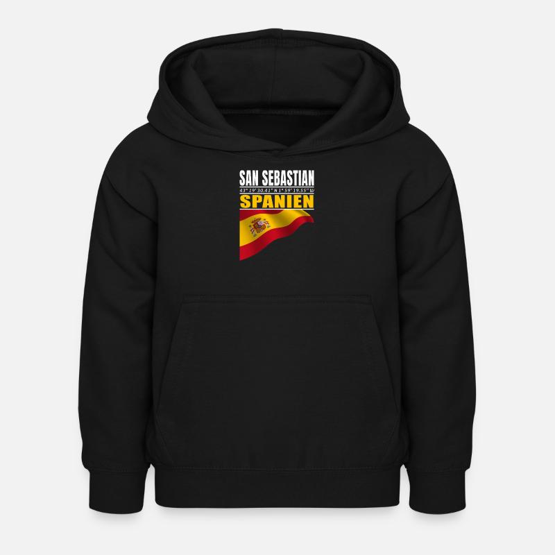 Saint-Sébastien - Sweat à capuche Enfant - noir