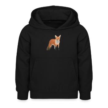 petite écaille de tortue - Sweat à capuche Enfant - noir - Devant - AI Model Kid Female (0cm)