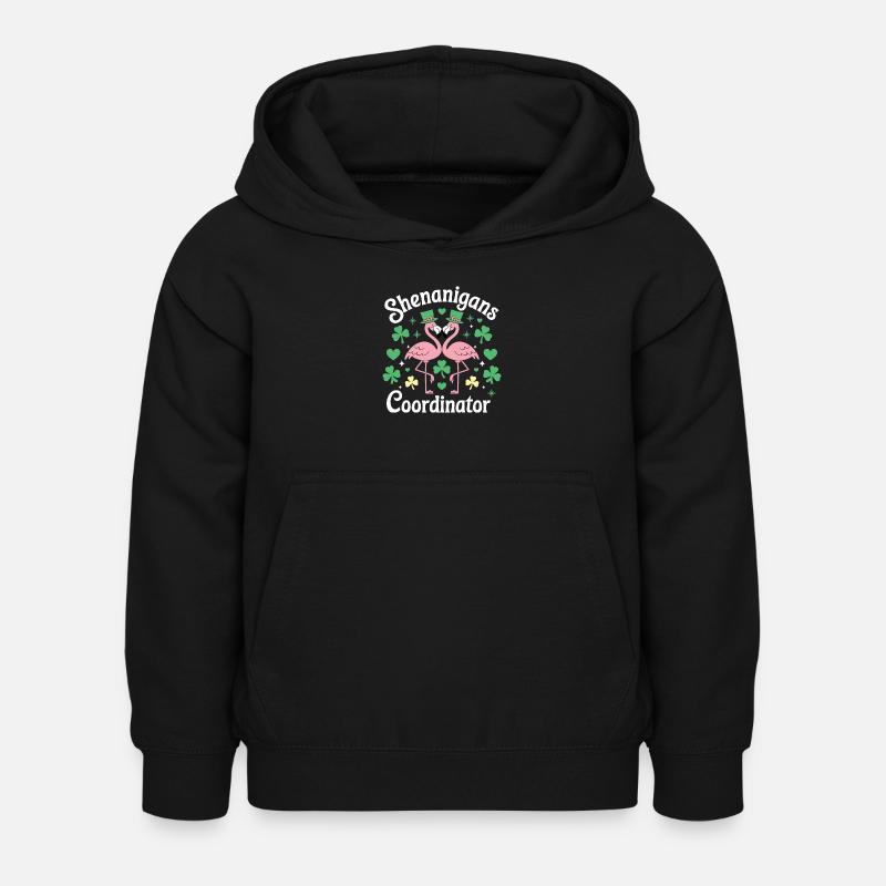 Coordinateur des manigances - Sweat à capuche Enfant - noir