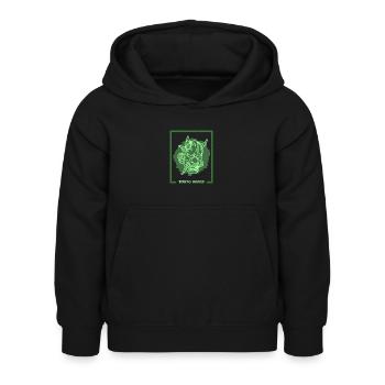 Japanische Tengu Hannya Kitsune Maske - Kinder Hoodie - Schwarz - Vorne - AI Model Kid Female (0cm)