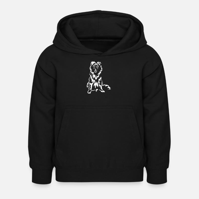 Sheltie « Édition Noire » - Sweat à capuche Enfant - noir