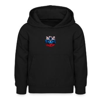 Slovénie - Sweat à capuche Enfant - noir - Devant - AI Model Kid Female (0cm)