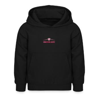 Groenland - Sweat à capuche Enfant - noir - Devant - AI Model Kid Female (0cm)