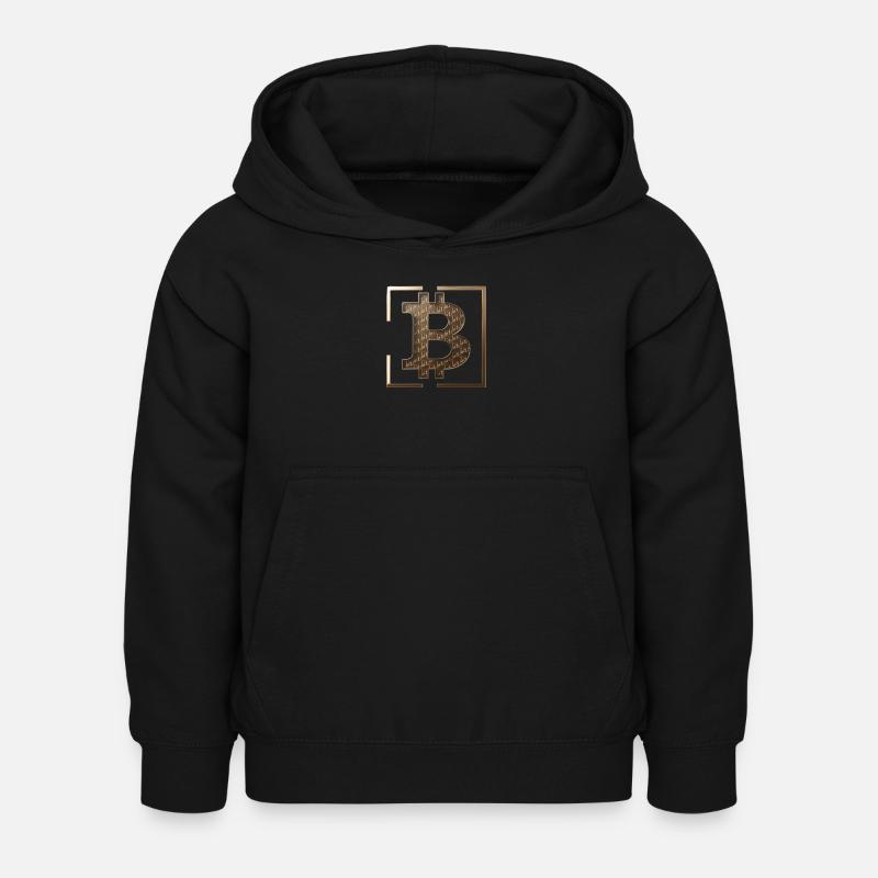 BTC Logo - Sweat à capuche Enfant - noir