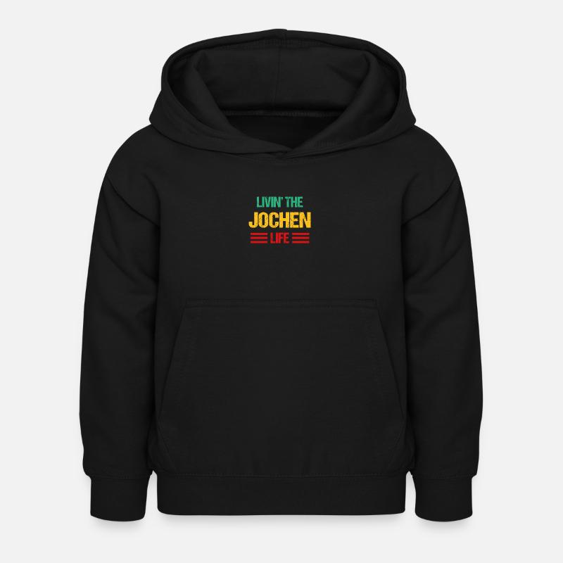 Jochen - Kinder Hoodie - Schwarz