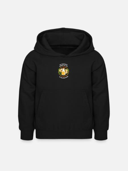 Ätherisches Öl - Kinder Hoodie - Schwarz
