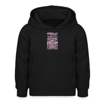 Apotheker Ehefrau Heirat Pharmazietechniker - Kinder Hoodie - Schwarz - Vorne - AI Model Kid Female (0cm)
