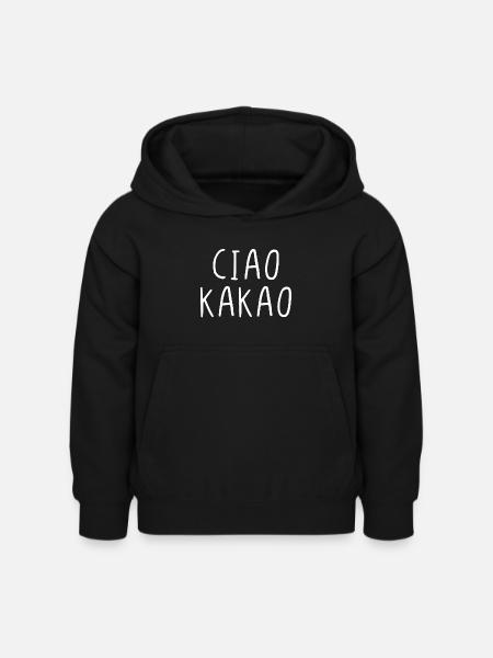 Ciao Kakao - Kinder Hoodie - Schwarz