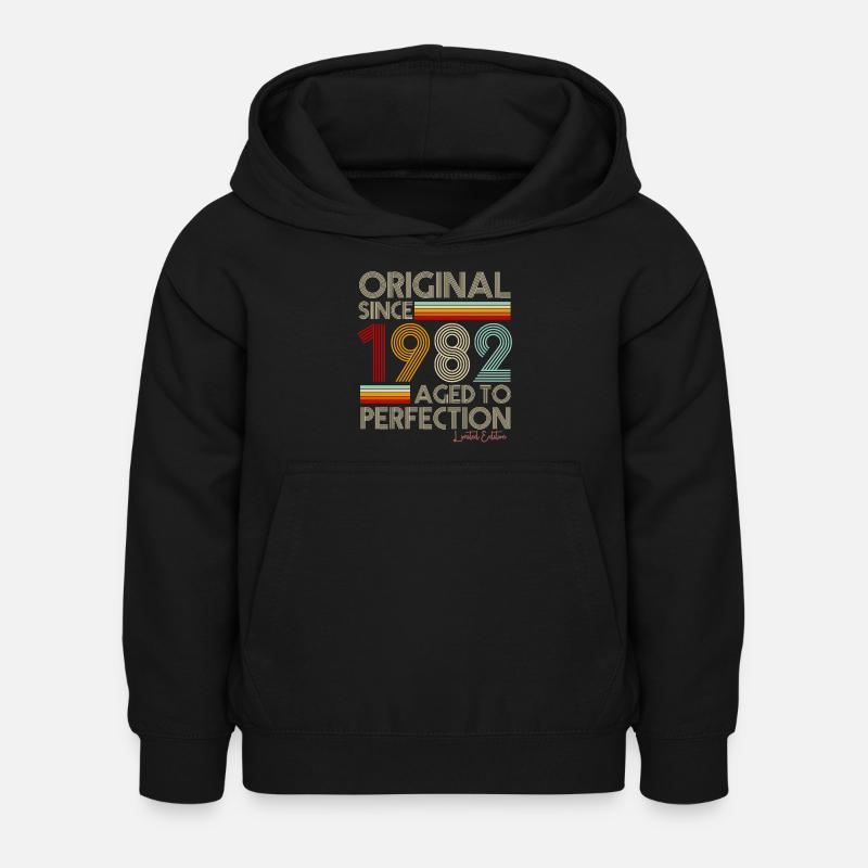 1982 - Kids Hoodie - black