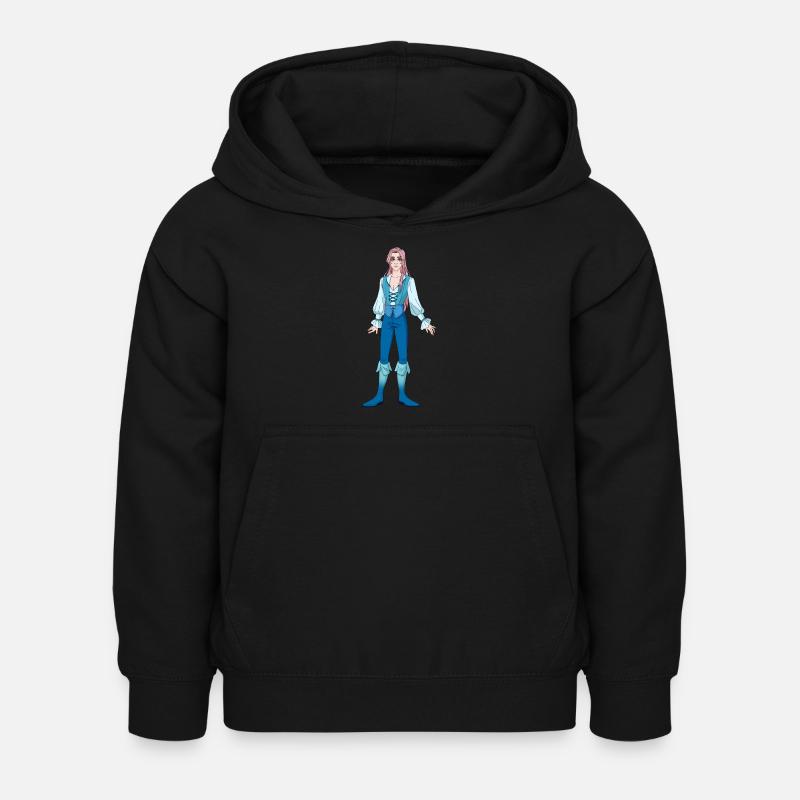 Calyce Human - Sweat à capuche Enfant - noir