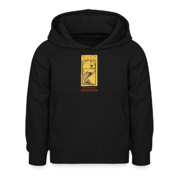 Goldener Schnitt Geometrie Spirale Kunst Mathe - Kinder Hoodie - Schwarz - Vorne - AI Model Kid Female (0cm)