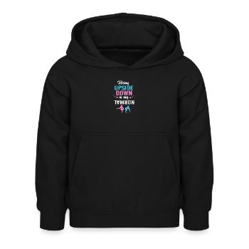 Turner - Kinder Hoodie - Schwarz - Vorne - AI Model Kid Female (0cm)