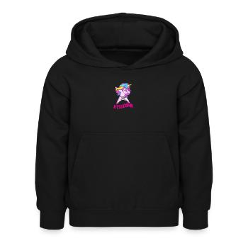 Jiu Jitsu Selbstverteidigung - Kinder Hoodie - Schwarz - Vorne - AI Model Kid Female (0cm)