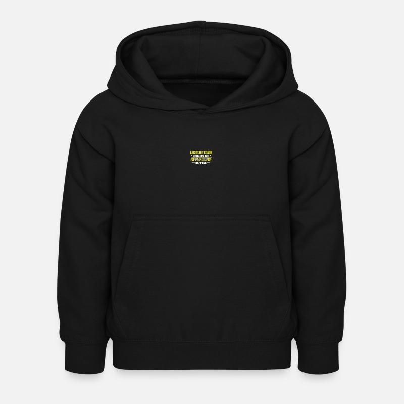 Assistant formateur - Sweat à capuche Enfant - noir