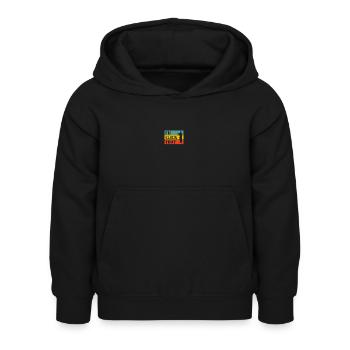 Flooring installation Flooring installers Contractors - Kids Hoodie - black - Front - AI Model Kid Female (0cm)