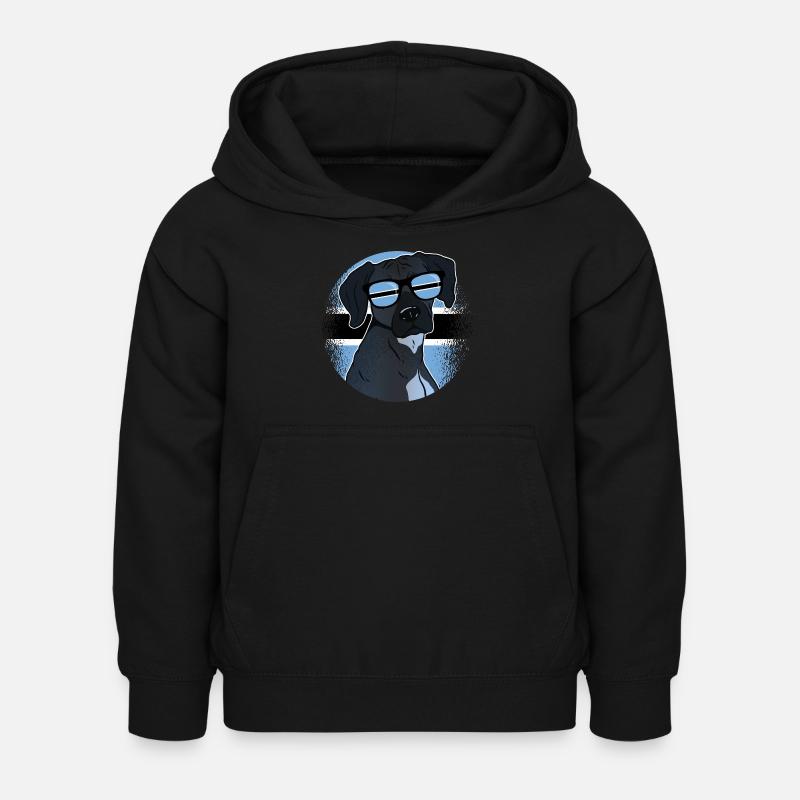 Botswana - Kinder Hoodie - Schwarz
