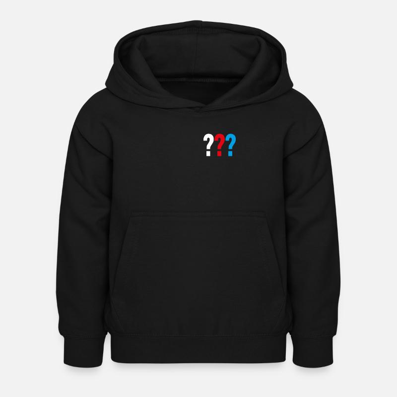 Die Drei ??? kleines Logo - Kinder Hoodie - Schwarz