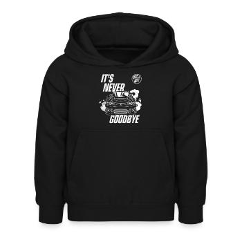 Fast and Furious It's Never Goodbye - Kinder Hoodie - Schwarz - Vorne - AI Model Kid Female (0cm)