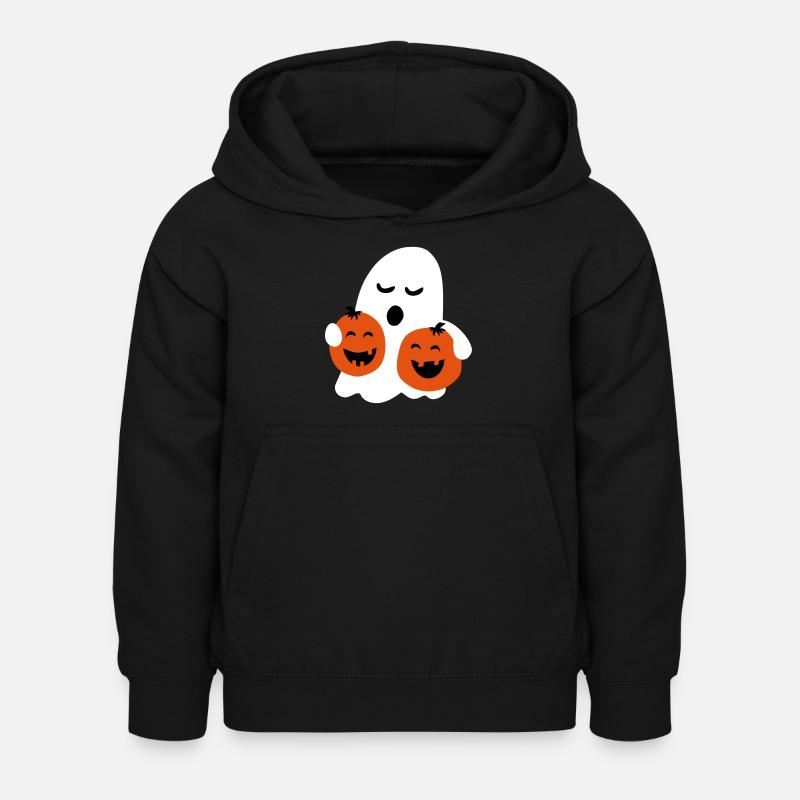 cute halloween - Sweat à capuche Enfant - noir