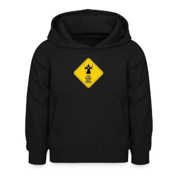 You Shall Not Pass! - Kinder Hoodie - Schwarz - Vorne - AI Model Kid Female (0cm)
