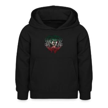 Mexique - Sweat à capuche Enfant - noir - Devant - AI Model Kid Female (0cm)