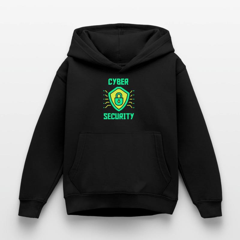 Cybersecurity IT Security Hacker Hack Hacking Kids Hoodie