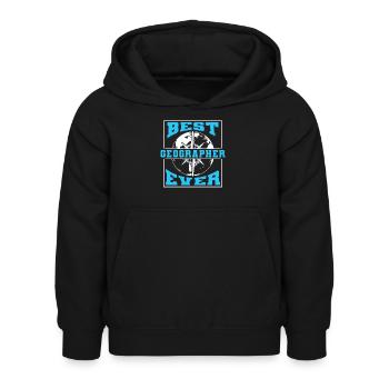 Best Geographer of All Time Geography Profession - Kids Hoodie - black - Front - AI Model Kid Female (0cm)