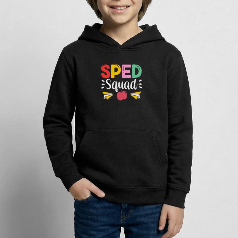 Équipe d’éducation de l’enfance en difficulté Profession d’enseignant en éducation de l’enfance en difficulté Sweat à capuche Enfant